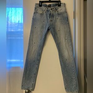 PRPS deconstructed pearl jeans